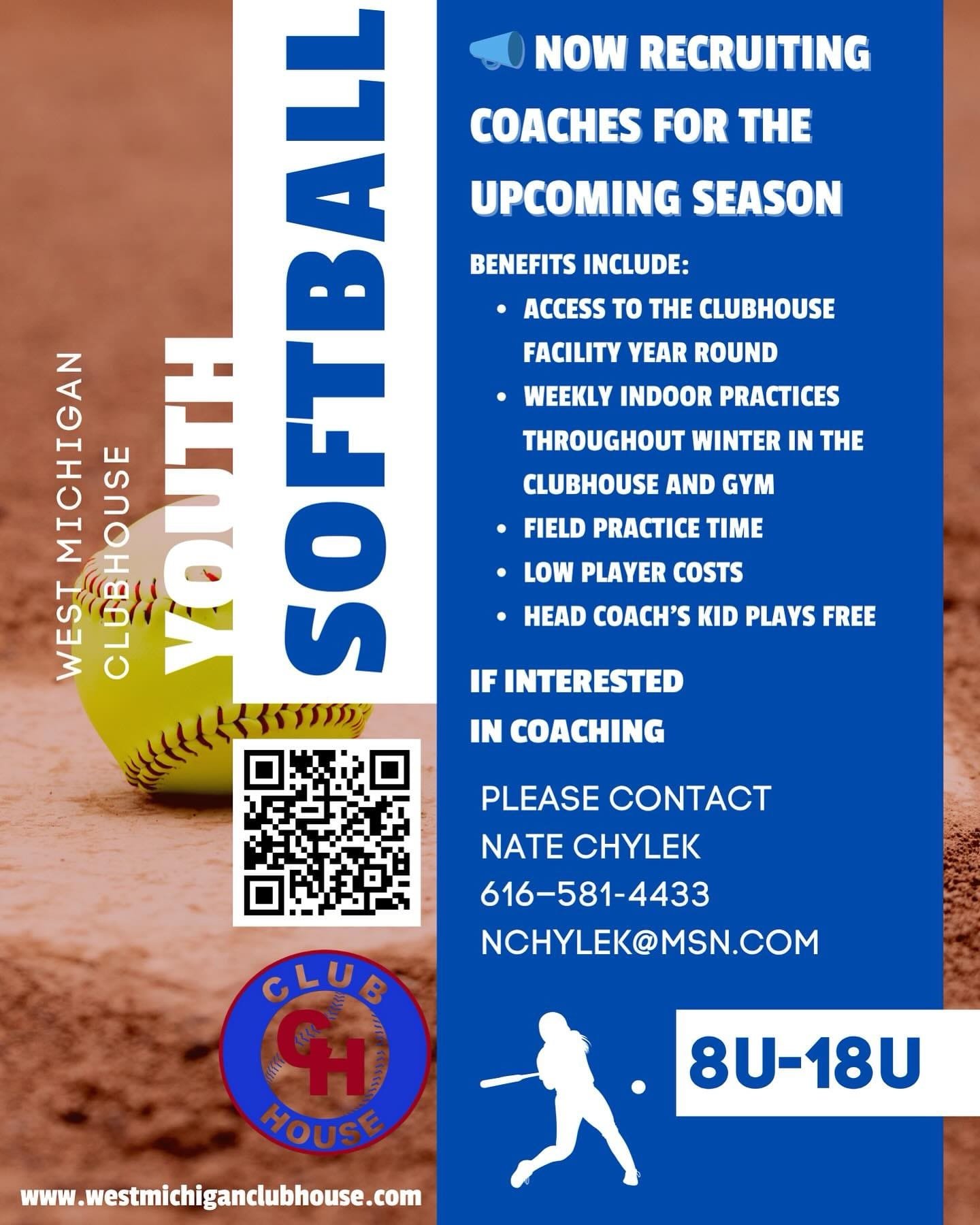 softball coaches wanted